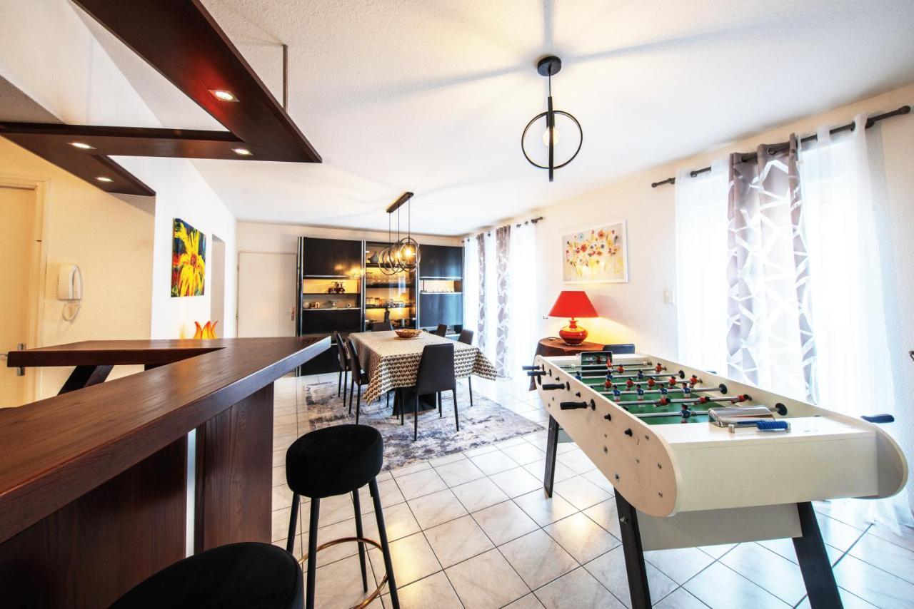 La Coquette ! Maison Au Coeur De La Bresse Avec Veranda Barbecue Garage Baby-Foot Et Barre De Son Ngoại thất bức ảnh